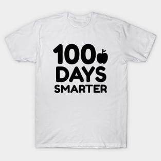 100 Days Smarter - 100 Days Of School T-Shirt